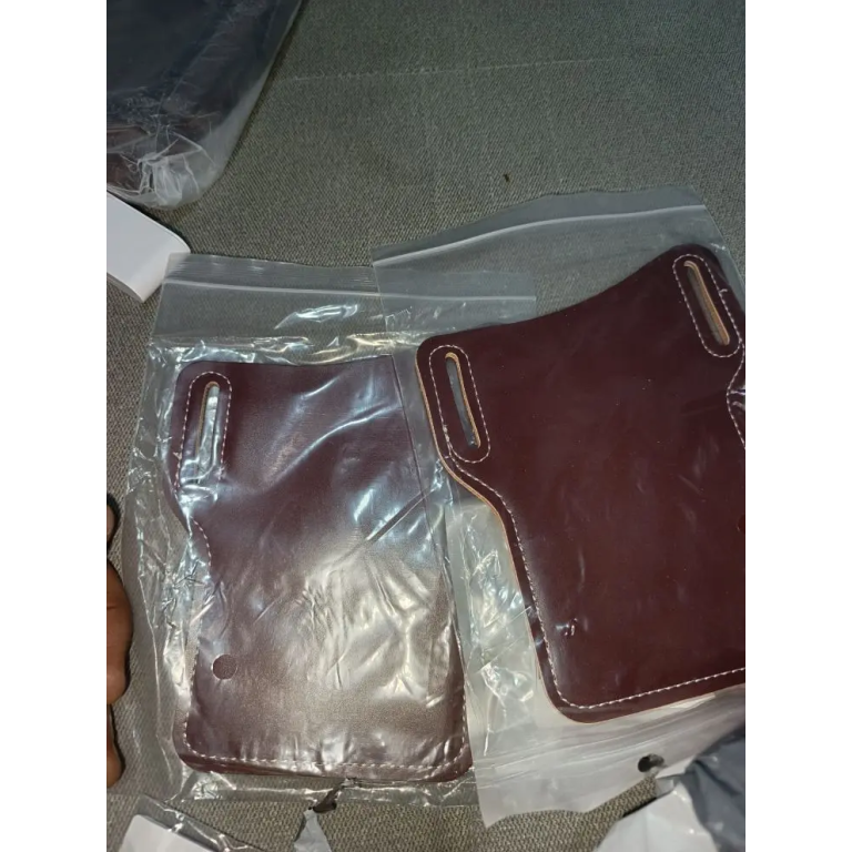 Holster tactique en cuir pour téléphone portable photo review