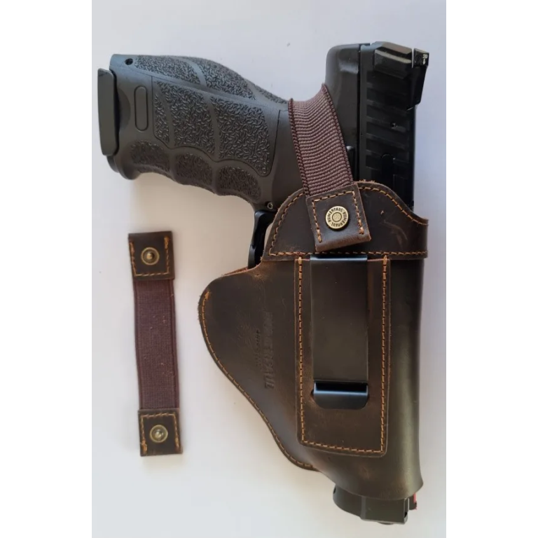 Holster intérieur de ceinture en cuir pour pistolet photo review