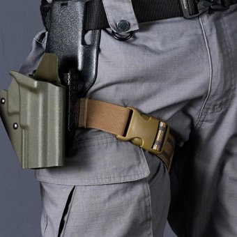 Adjustable tactical leg belt