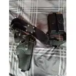 Holster d’épaule en cuir photo review