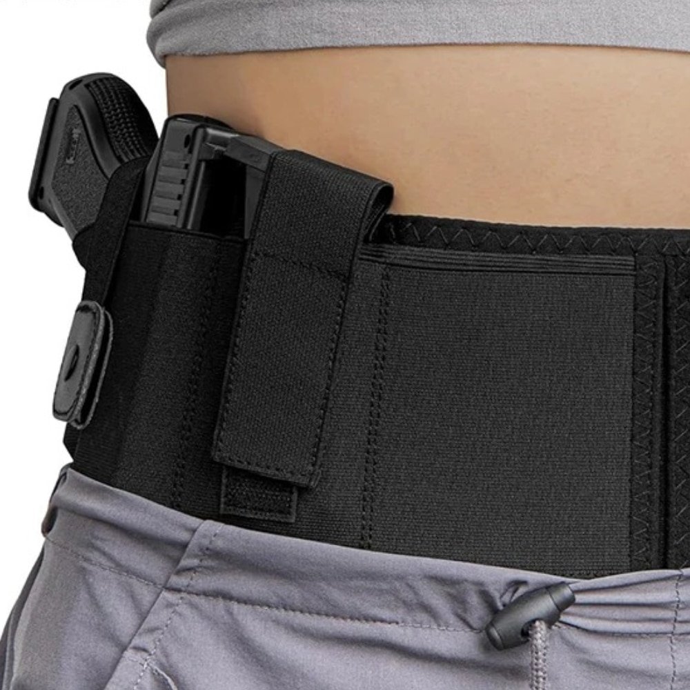 Belly band holster for women