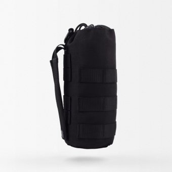 Black water bottle holster