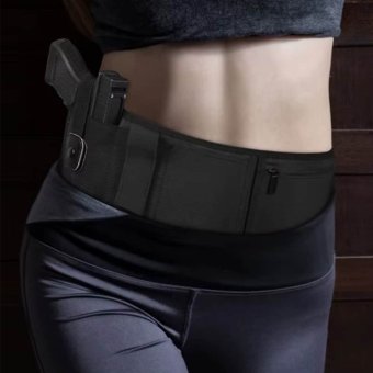 Breathable belly band holster