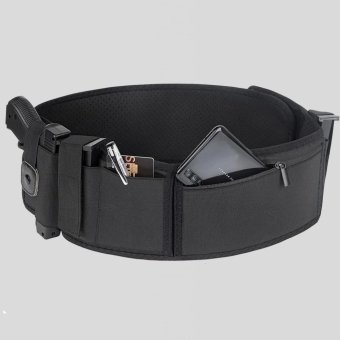 Breathable belly band holster