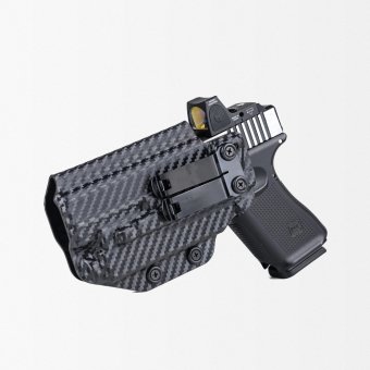 Carbon fiber gun holster