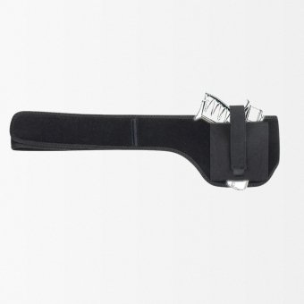 Concealed belt pistol holster