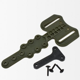 Drop leg holster platform for glock