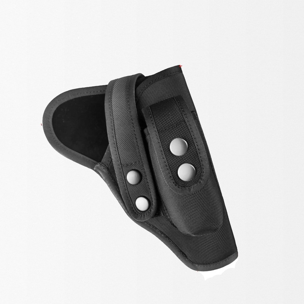 Holster with magazine pouch