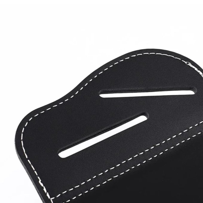 Invisible leather gun holster