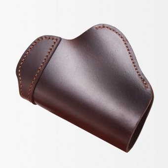 Left handed leather glock holster