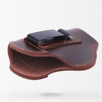 Left handed leather glock holster