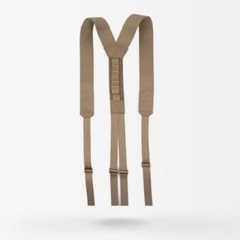 Low profile Y strap tactical suspenders