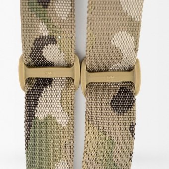 Low profile Y strap tactical suspenders