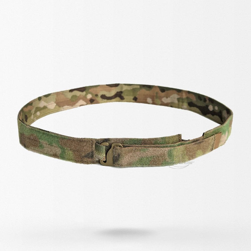 Low profile combat belt