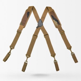 Military pants suspenders