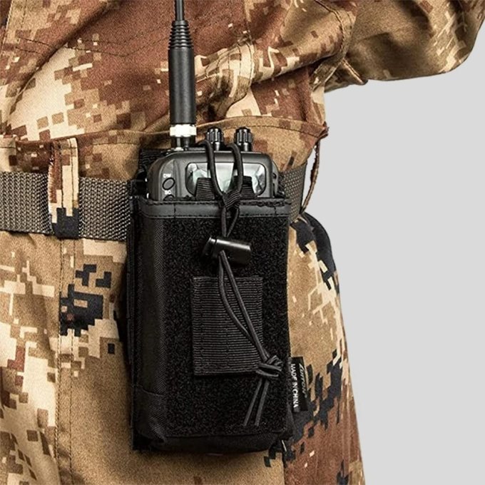 Molle radio holster