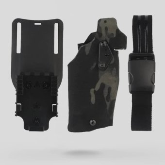 Multicam black drop leg glock 17 holster