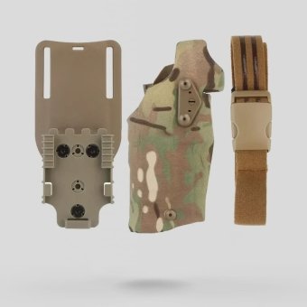 Multicam drop leg glock 17 holster