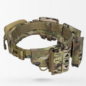 Outer molle combat belt
