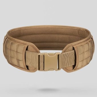 Padded molle combat belt