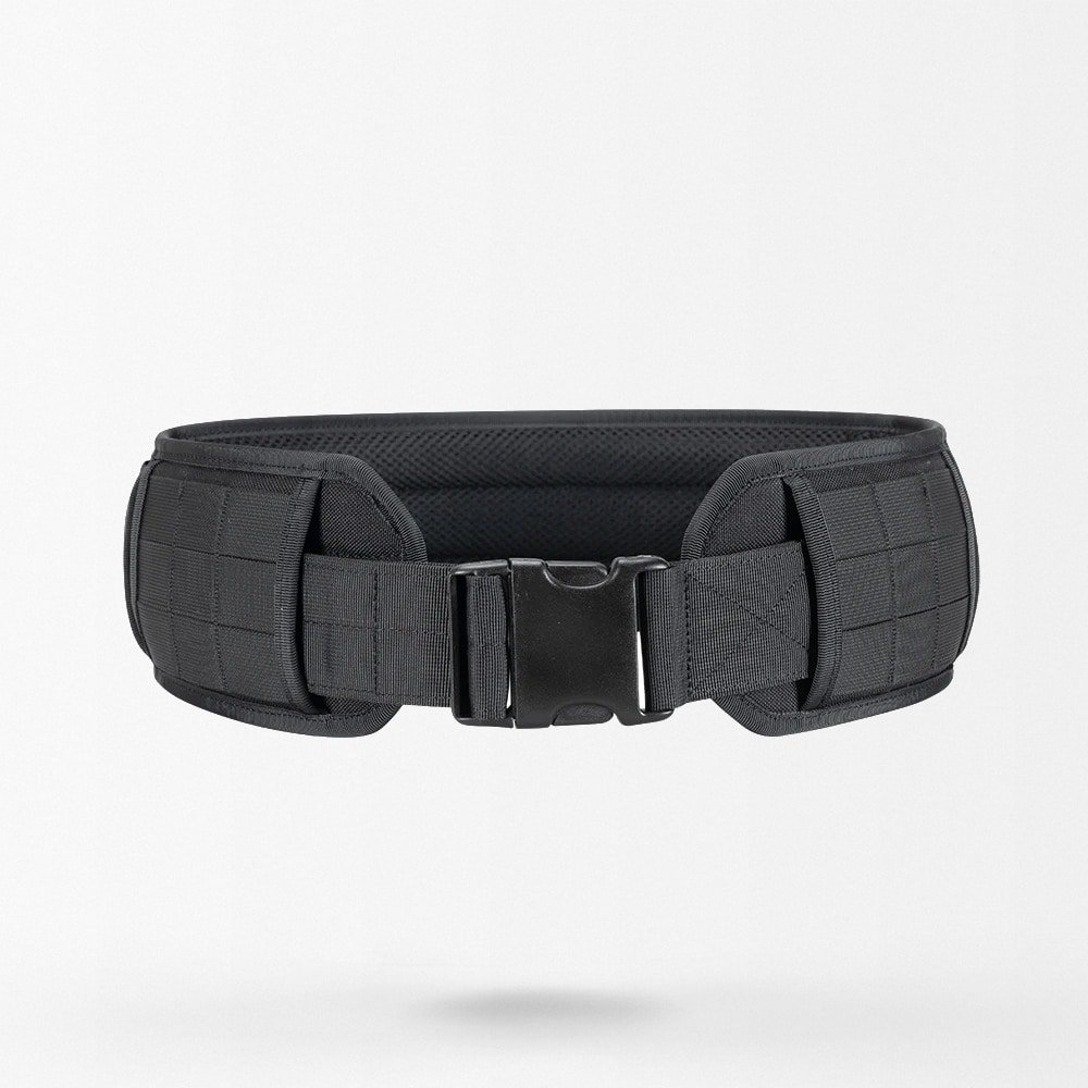 Padded molle combat belt