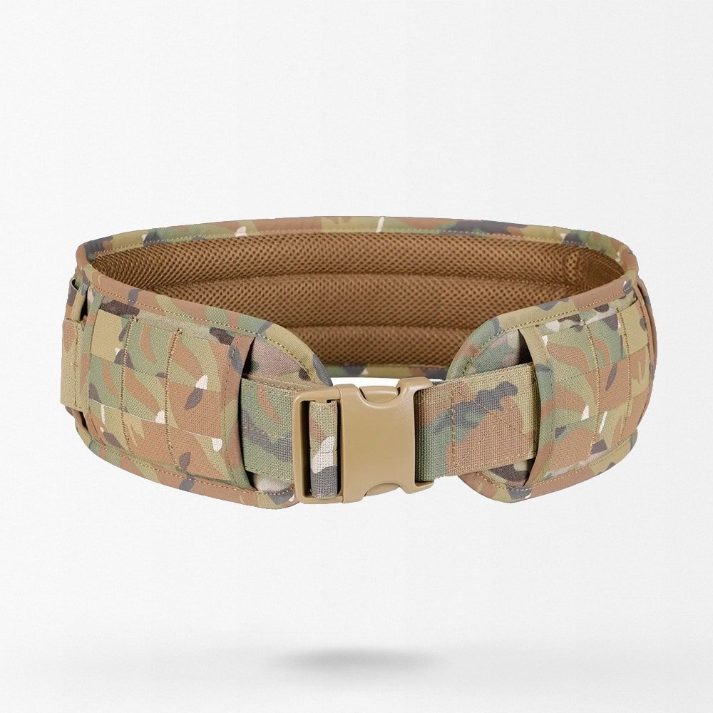 Padded molle combat belt