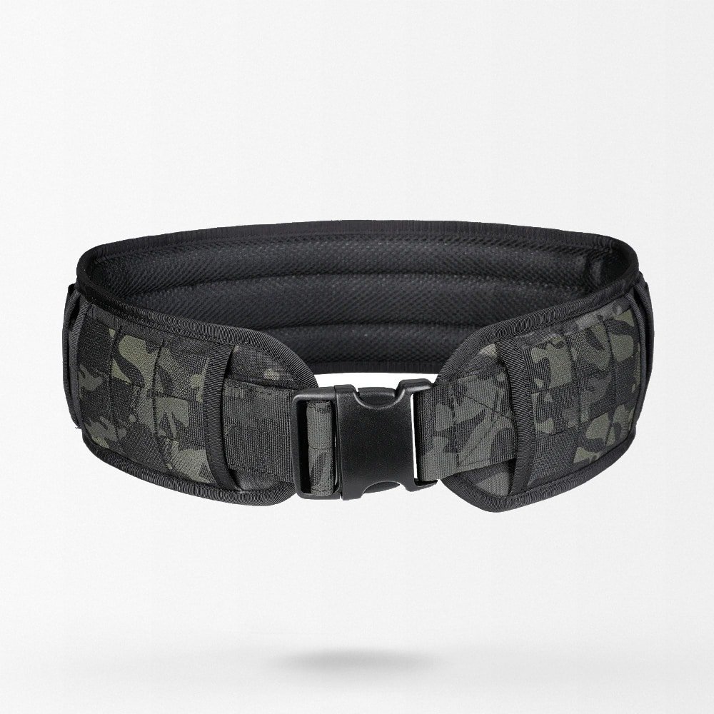 Padded molle combat belt