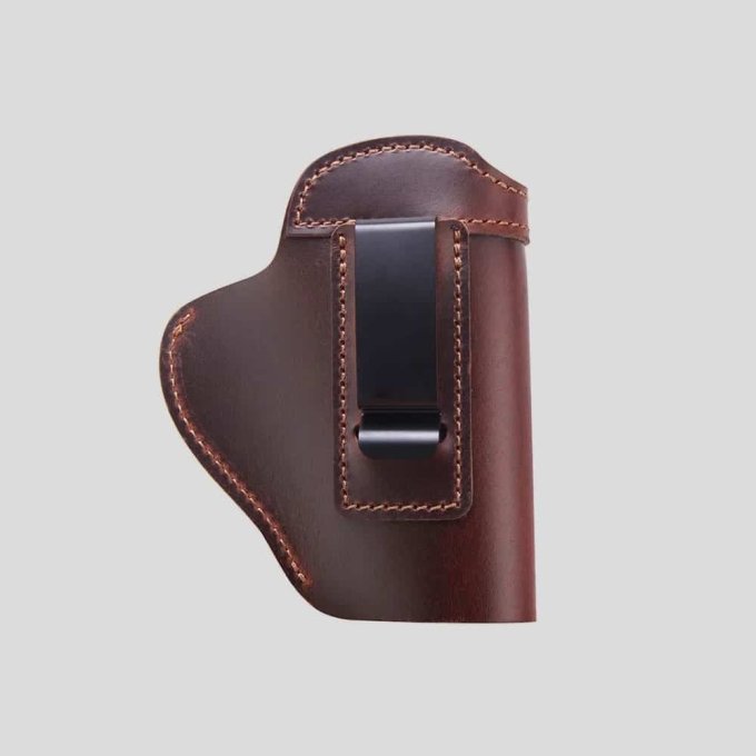 Right handed leather glock holster