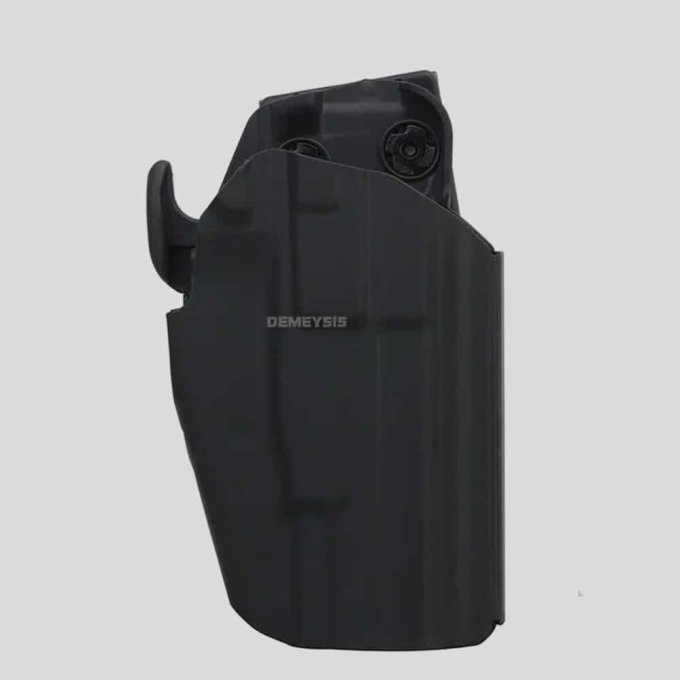 Right quick release gun holster