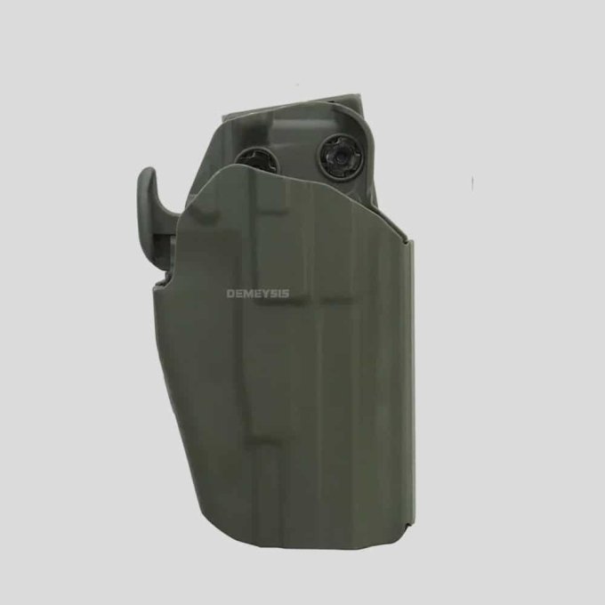 Right quick release gun holster