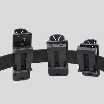 Spray holster for duty belt