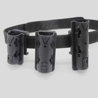 Spray holster for duty belt