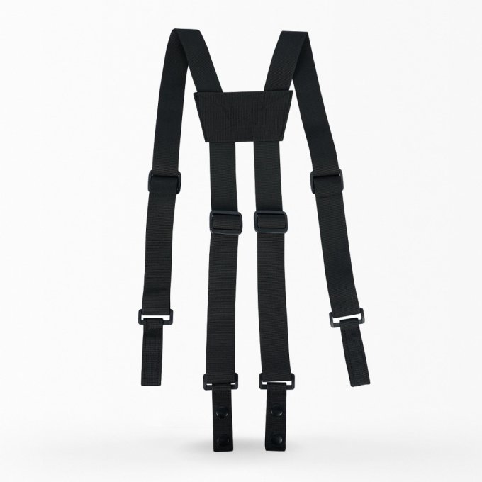 Tactical belt loop suspenders