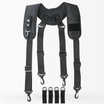 Tactical duty belt suspender with key holder