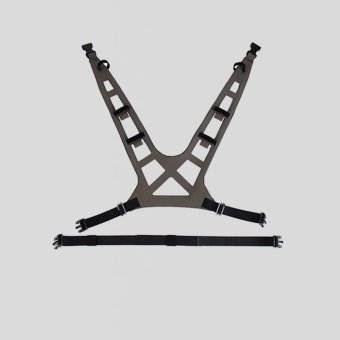 Tactical laser cut harness suspenders