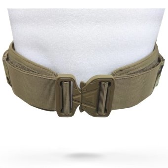 Tactical lazer combat molle waist belt