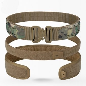 Tactical lazer combat molle waist belt