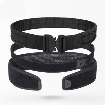 Tactical lazer combat molle waist belt