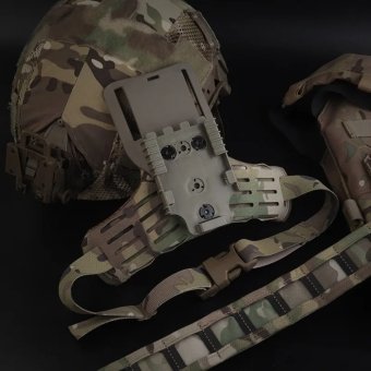 Tactical molle drop leg holster adapter set