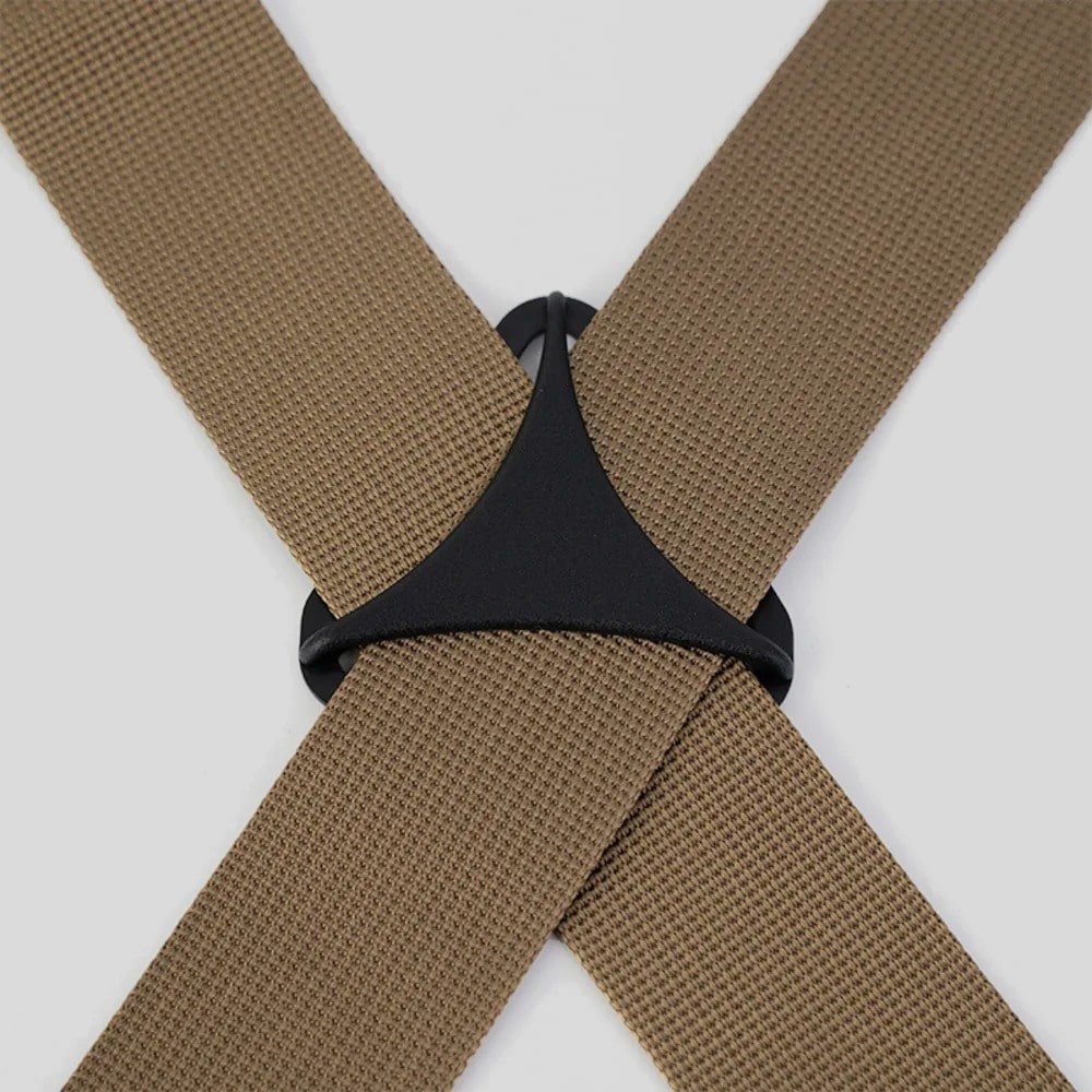 Tactical police x back suspenders