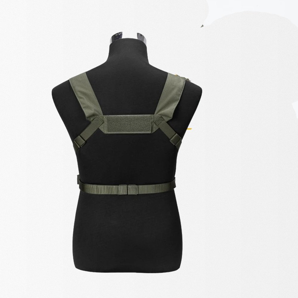 Tactical suspender belt for chest rig