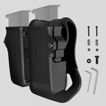 Universal double mag pouch