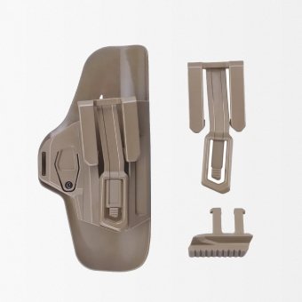 Universal iwb gun inner belt holster
