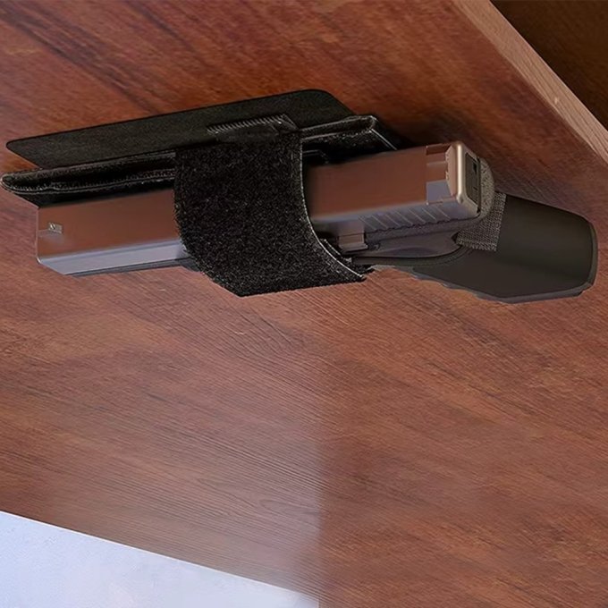 Velcro gun holster