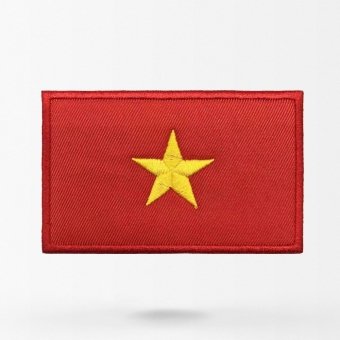 Vietnam flag  patch