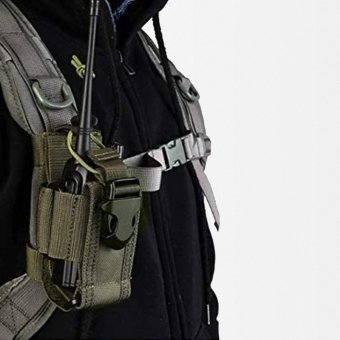 Walkie talkie holster