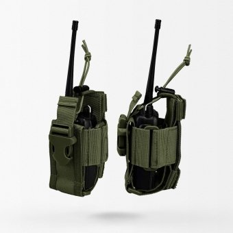 Walkie talkie holster
