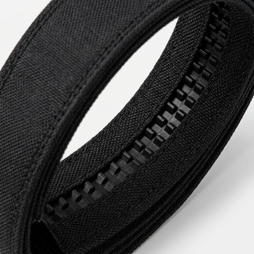 Tactical belt with automatic buckle
