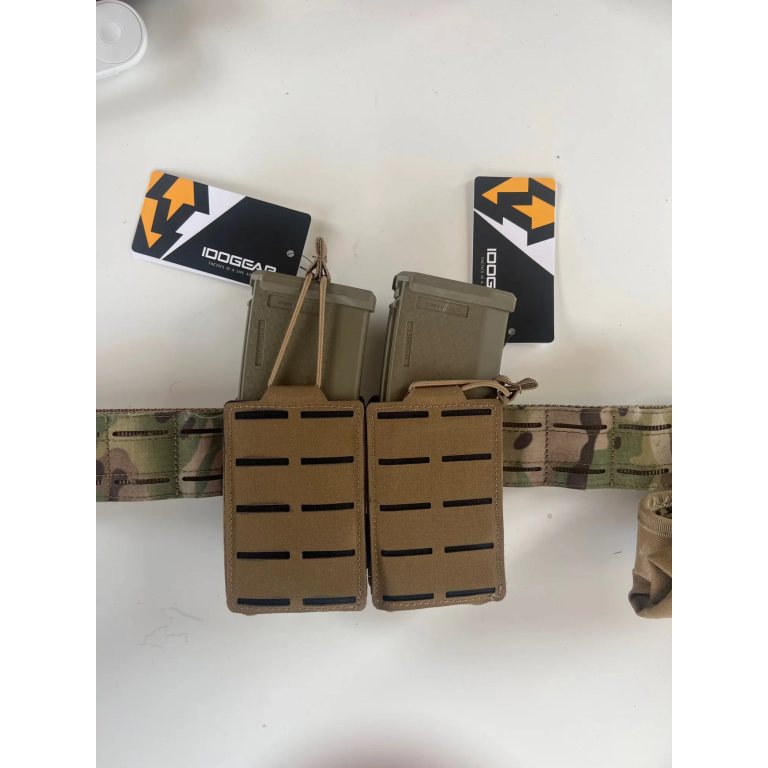 Porte-chargeur simple découpé au laser photo review