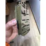 Porte-chargeur simple découpé au laser photo review